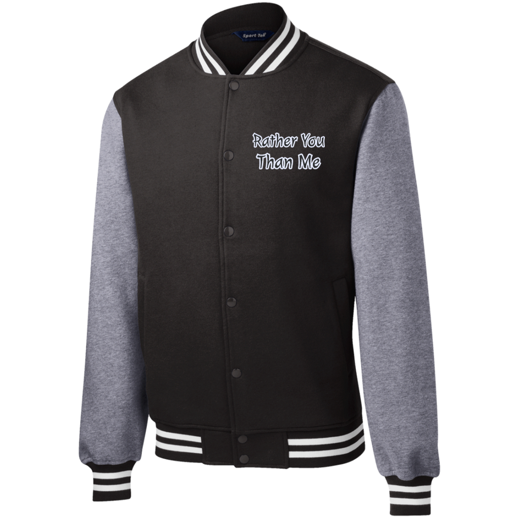 RYTM Fleece Letterman Jacket
