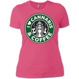 Cannabis & Coffee Ladies T-shirt