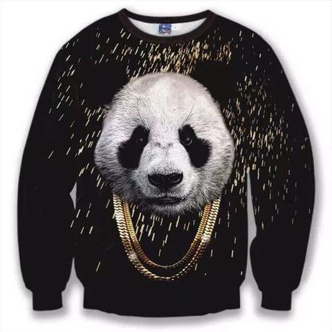 Panda Gold Sweatshirt