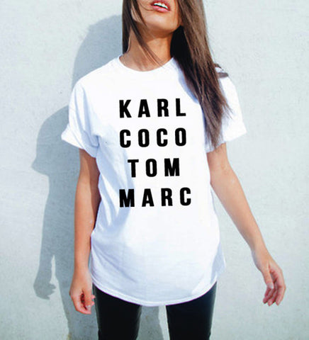 Karl Coco Tom Marc T-Shirt