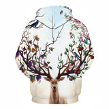 Enchanted Floral Forest Hoodie