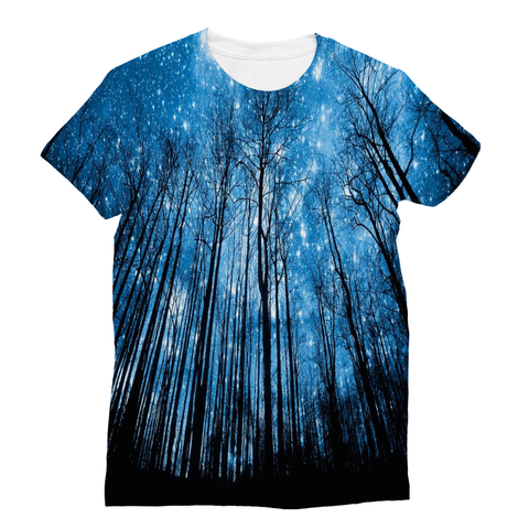 Enchanted Forrest Galaxy T-Shirt