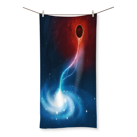 Energy Galaxy Beach Towel
